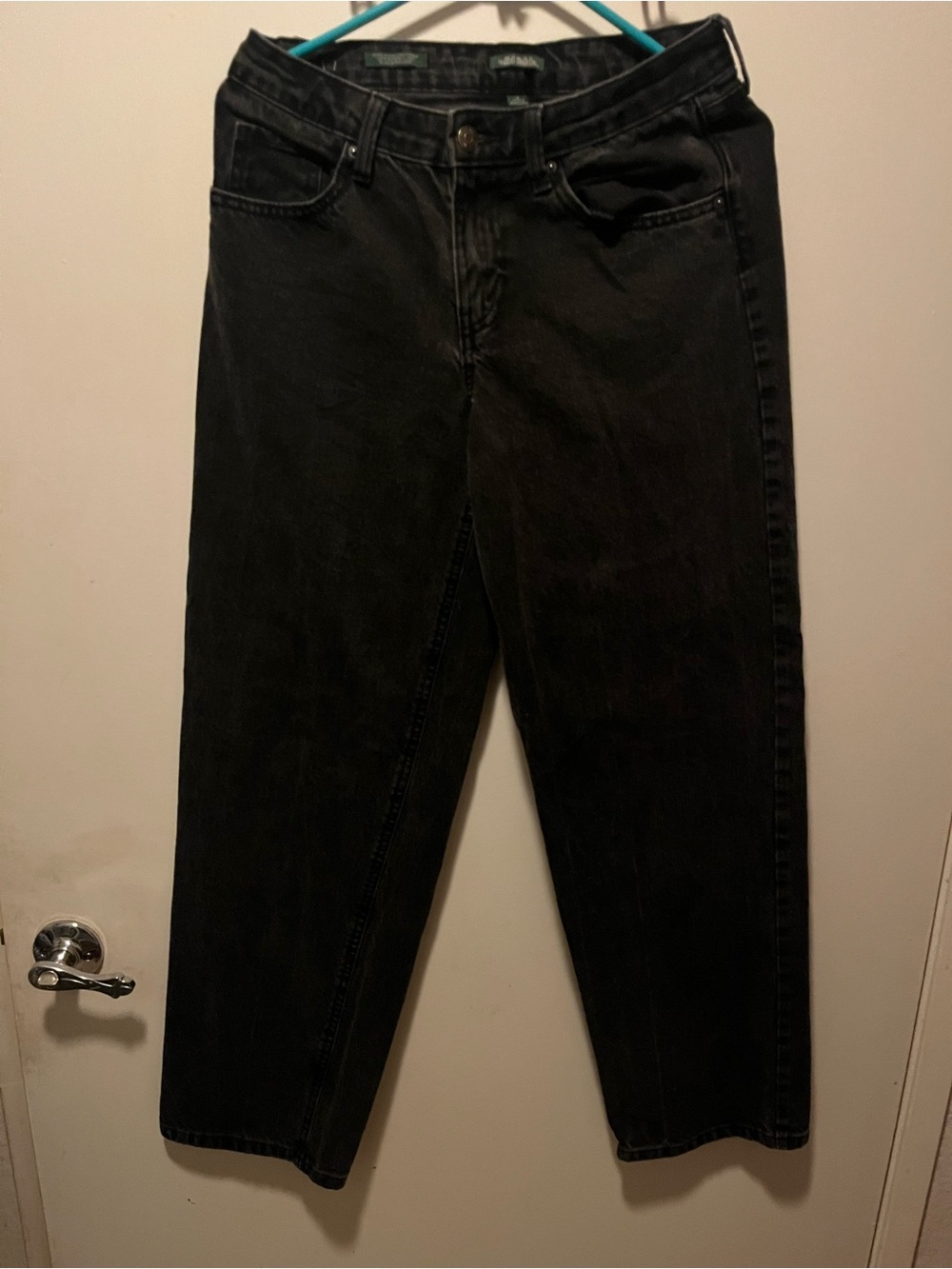 wild fable Black Wide-Leg High-Rise Jeans